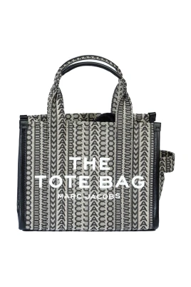 The Small Tote Monogram Jacquard