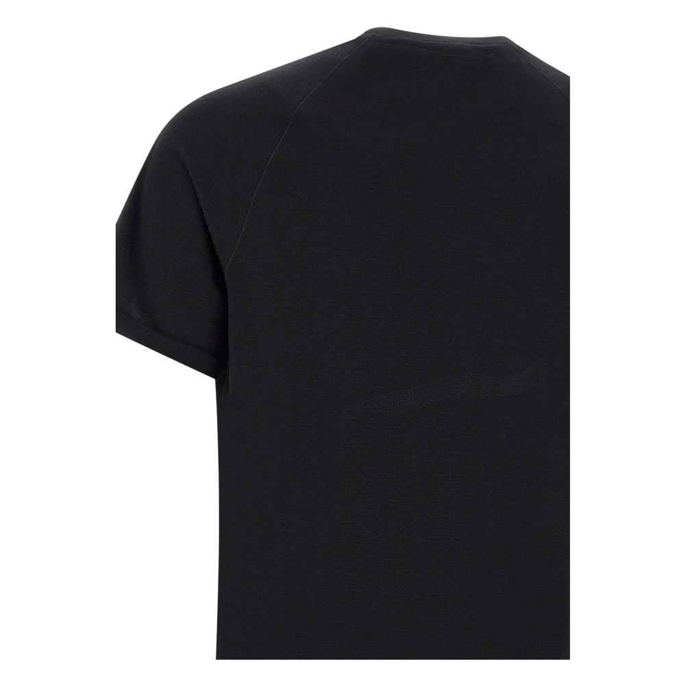 Y-3 Zwart T-shirt met Logo Black Heren
