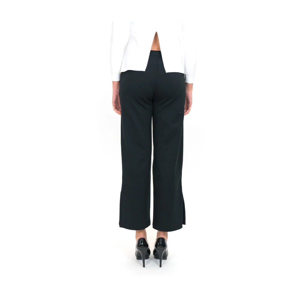 Armani Jeans Zwarte Panta Stijlvolle Modieuze Broek Black Dames