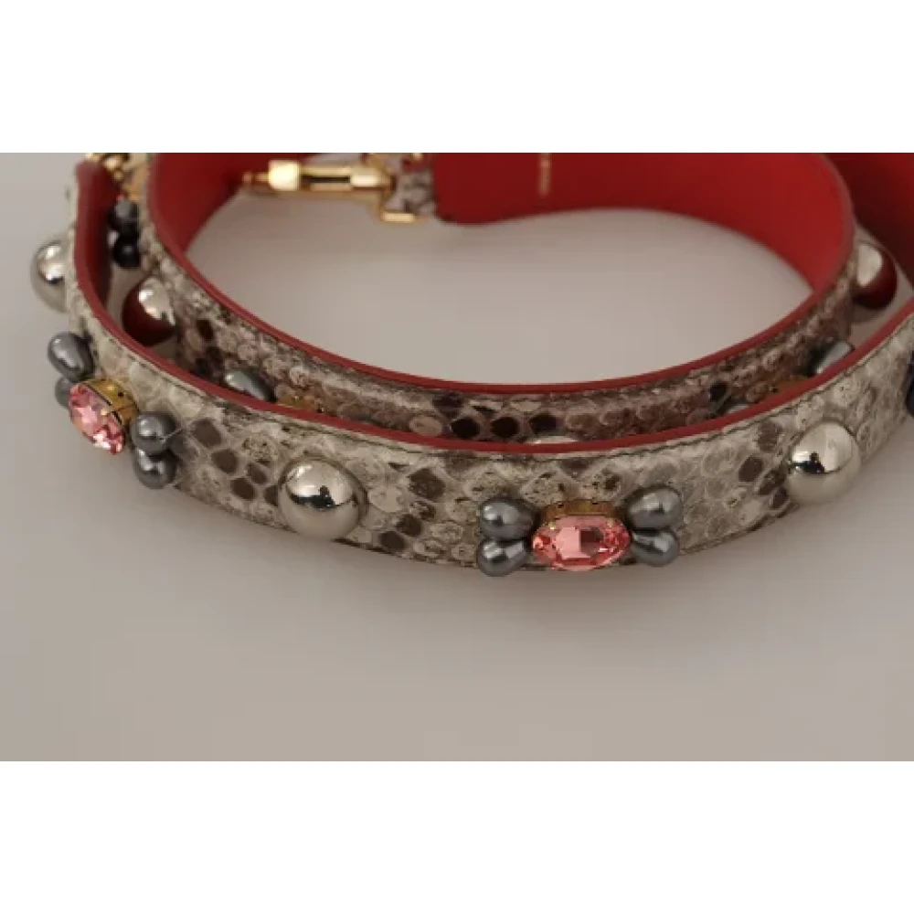 Dolce & Gabbana Pre-owned Leather home-office Multicolor Dames