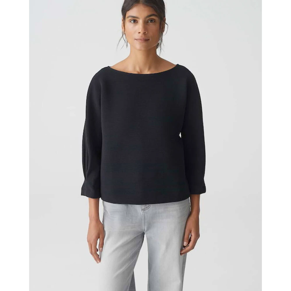 Opus Genzi Sweatshirt Black Dames