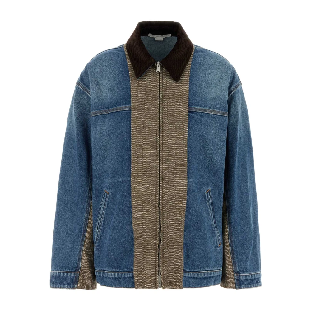 Stella Mccartney Klassieke Denim Jacket voor Stijlvolle Look Blue Dames