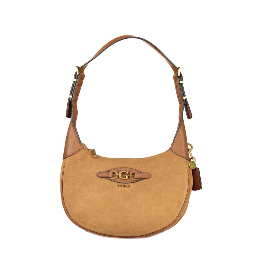 Guess Bruine Polyethyleen Handtas Brown Dames