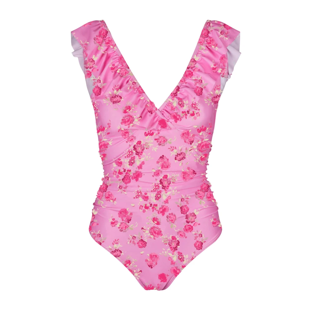 Agnes Swimsuit - Søte Blomster Rosa