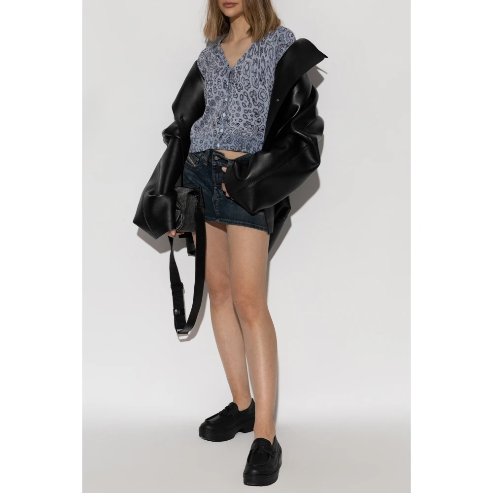 Diesel Cardigan M-Alima-Leo Gray Dames