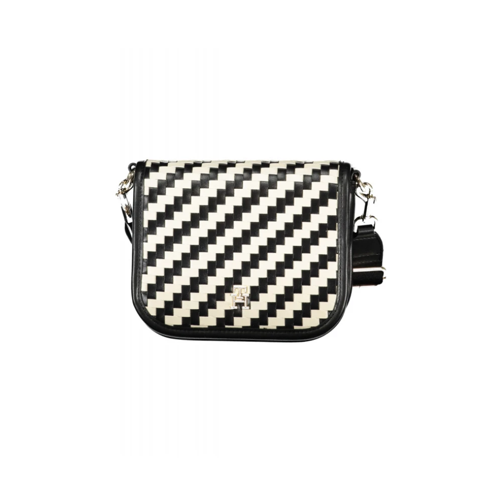 Tommy Hilfiger Black Polyurethane Women Handbag - Image 2