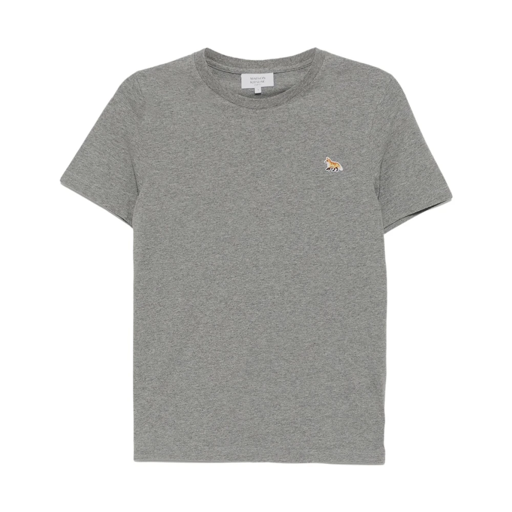 Maison Kitsuné Dames T-shirt Kleding Gray Dames