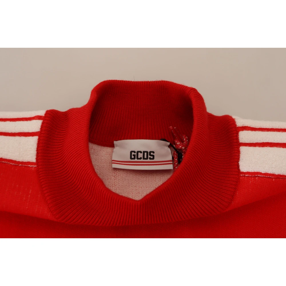 Gcds Rode Elegante Heren Trui Red Heren