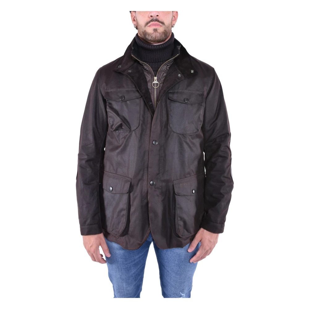 Barbour Klassieke Tartan Waxjas Brown Heren