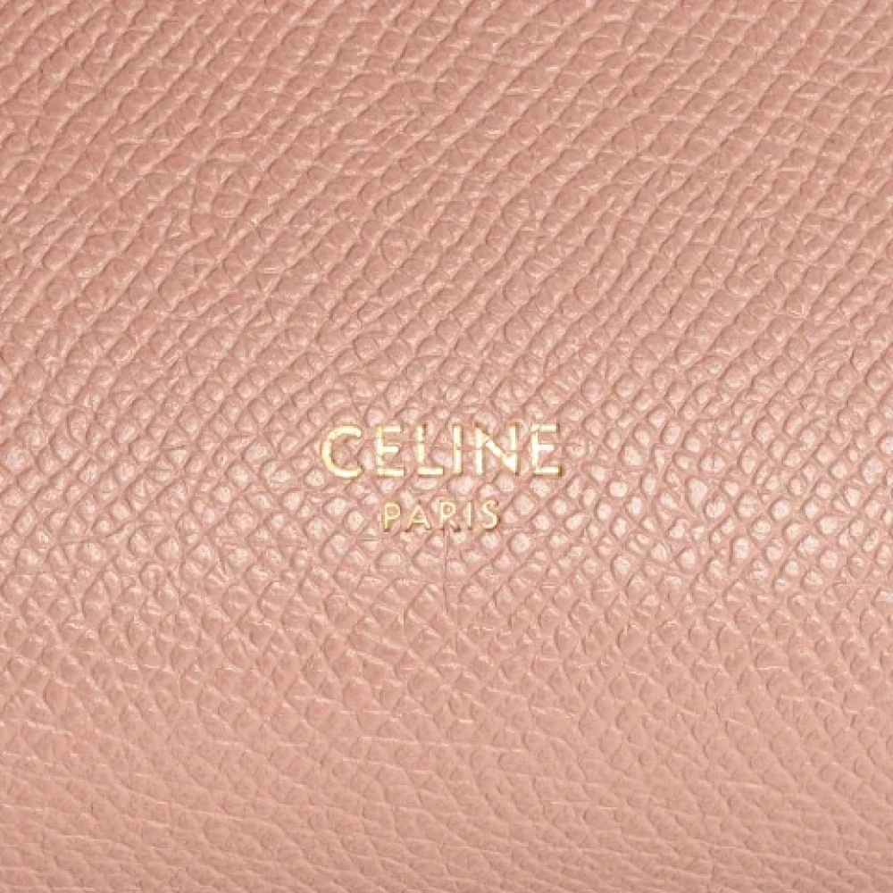 Celine Vintage Pre-owned Leather celine-bags Pink Dames