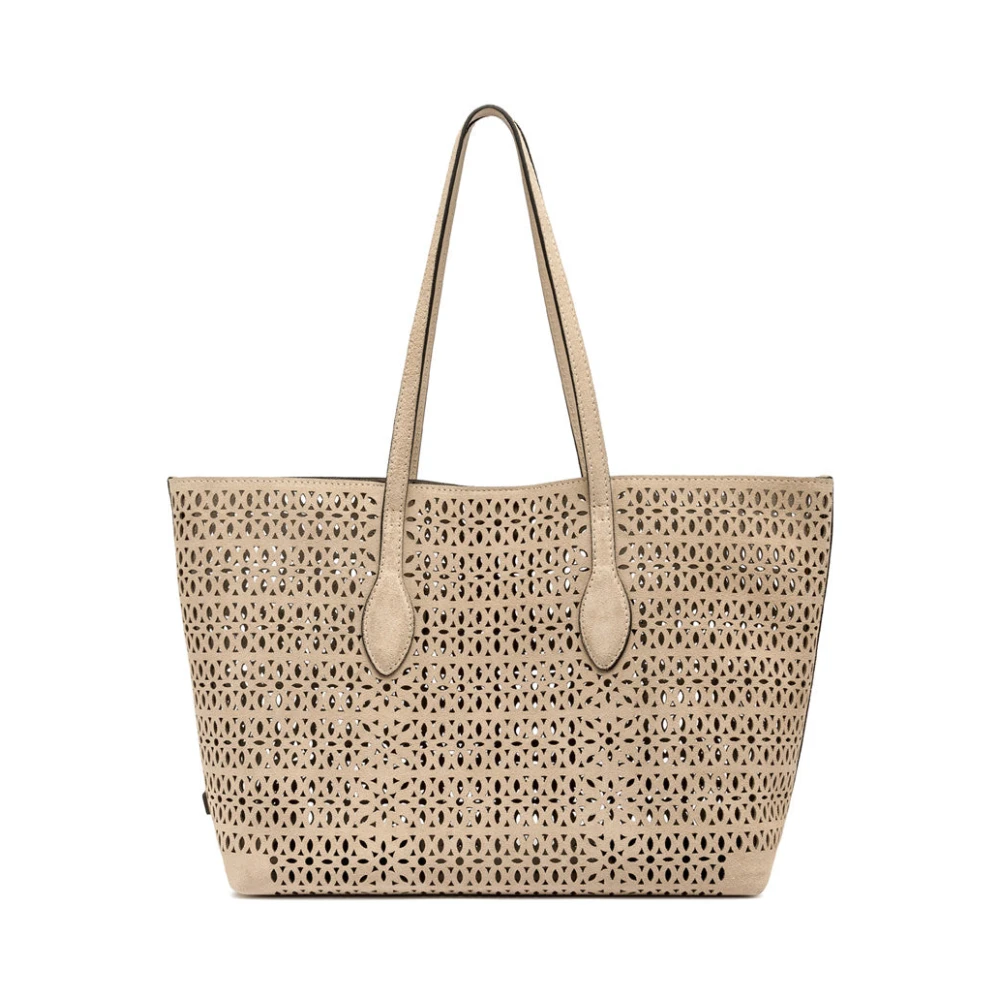 Gianni Chiarini Women's Brown Shopping Bags, One Size, Mashup Tote Bag