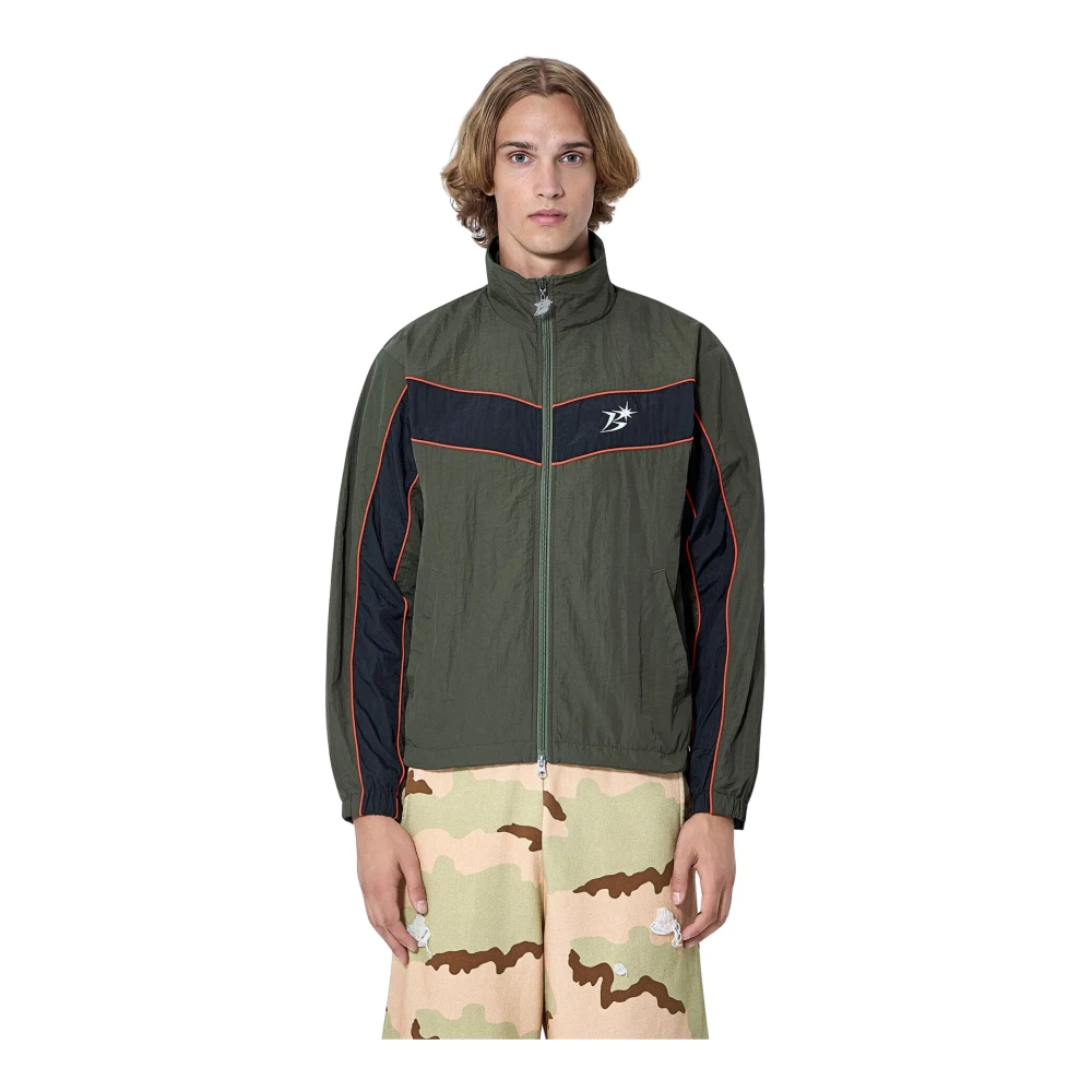 Bott Uomo Verde Paneled Track Jacket - Man Jackets Xl - Immagine 2