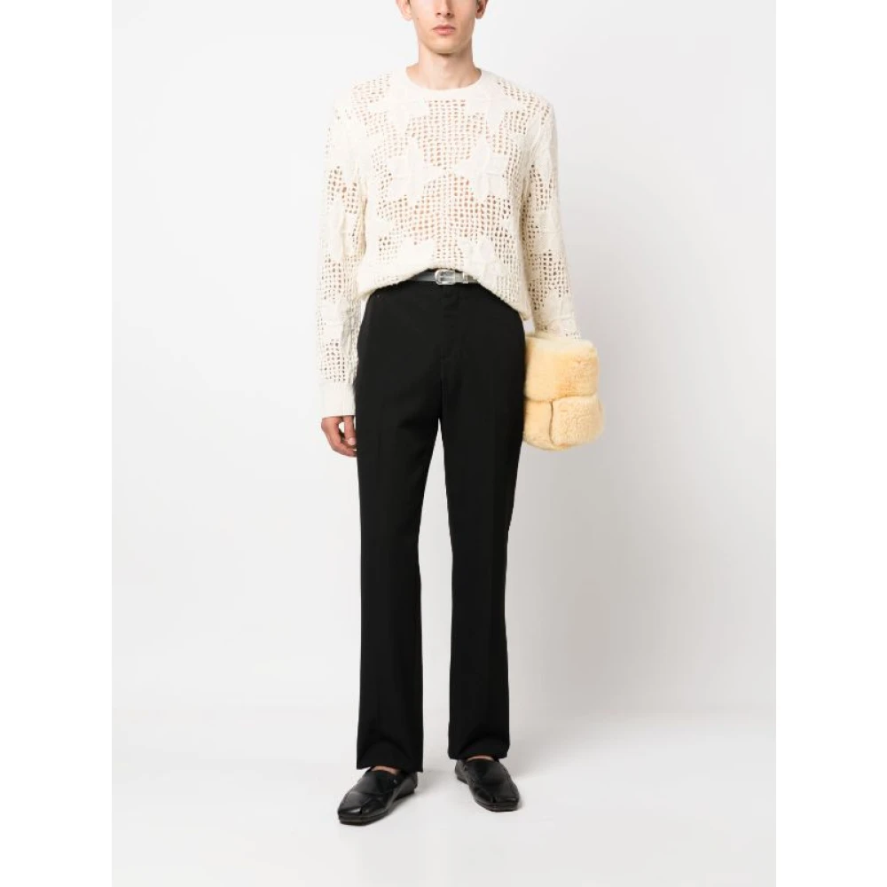Dries Van Noten Ecru Menoah Sweater Beige Heren