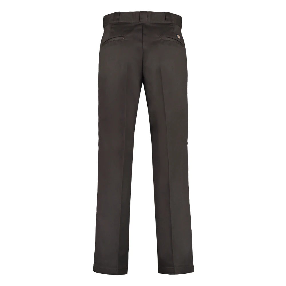 Dickies Katoenmix broek met achterzakken Brown Heren