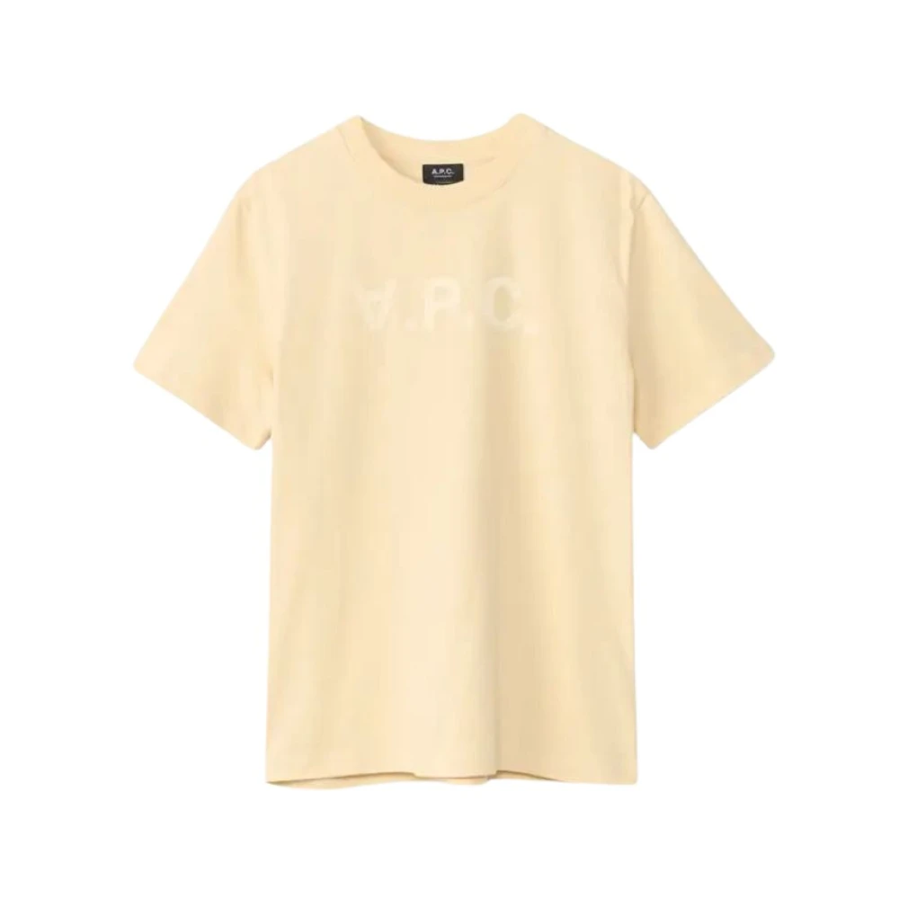 A.p.c. Herr Gul Toppar L, Bomull, Vpc T-Shirt