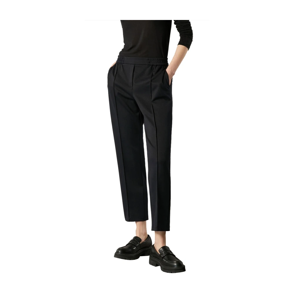 Pennyblack Blauwe Jacquard Broek Nix Model Blue Dames