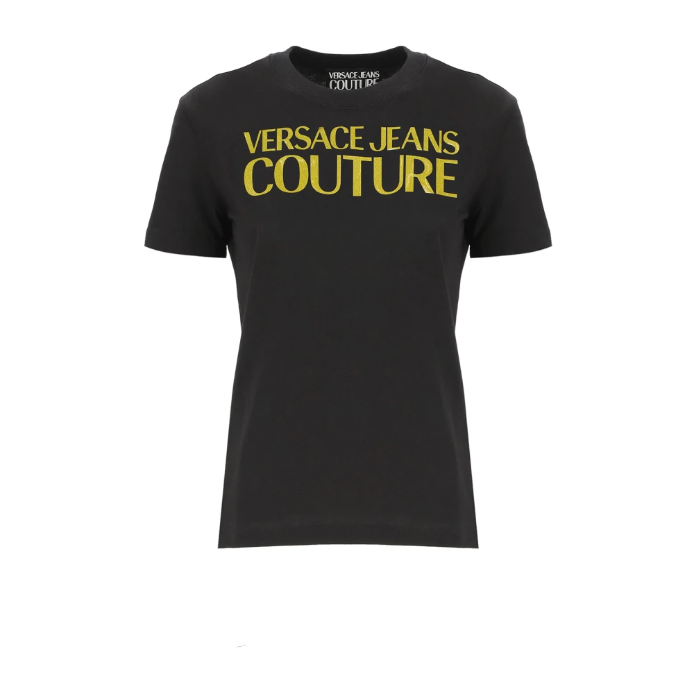 Versace Jeans Couture T-Shirts Black Dames