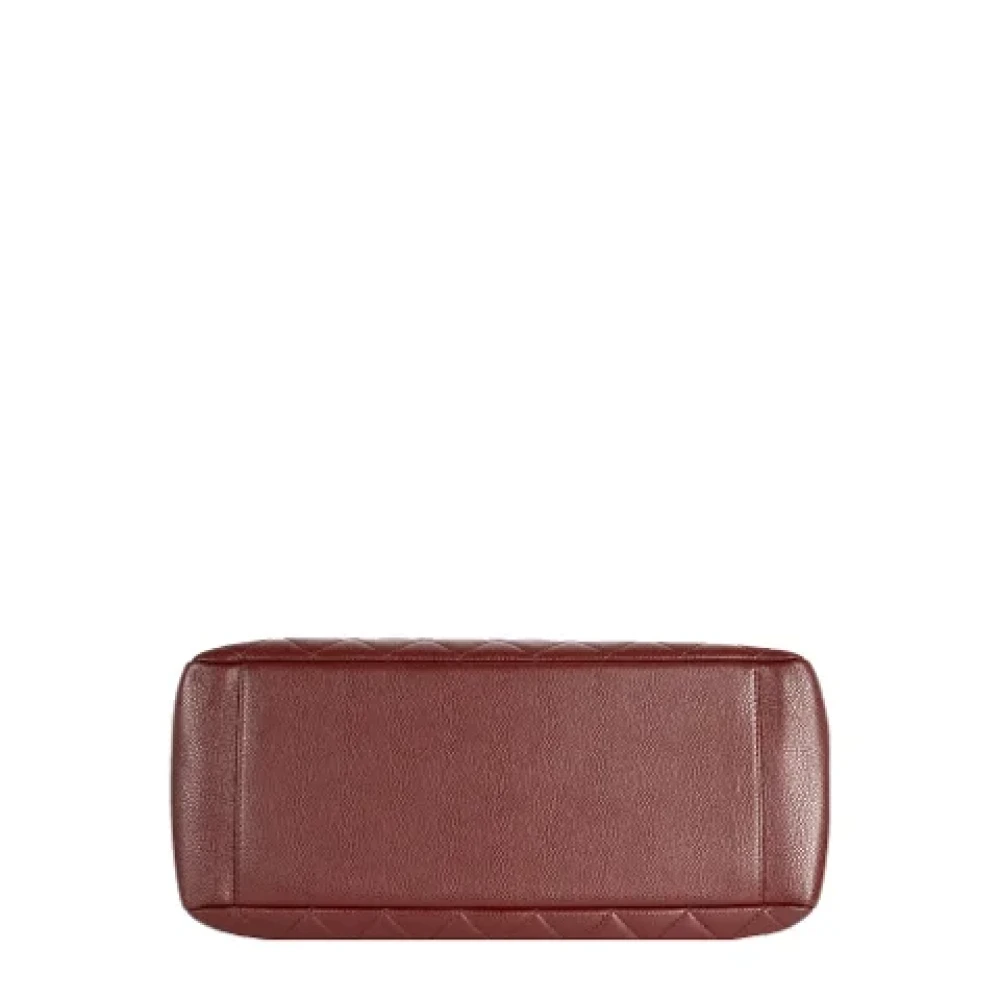 Chanel Vintage Pre-owned Leather chanel-bags Red Dames