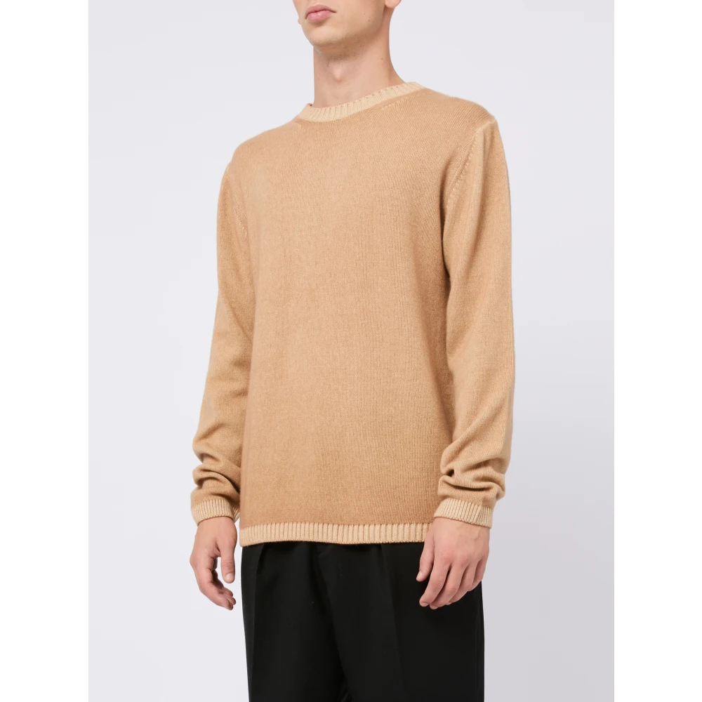 Daniele Fiesoli Beige Cashmere Sweater Aw24 Beige Heren