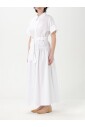 robe-midi-en-coton-blanc-ceinturee
