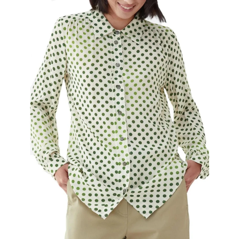 Iblues Casual Overhemd Outlet Green Dames