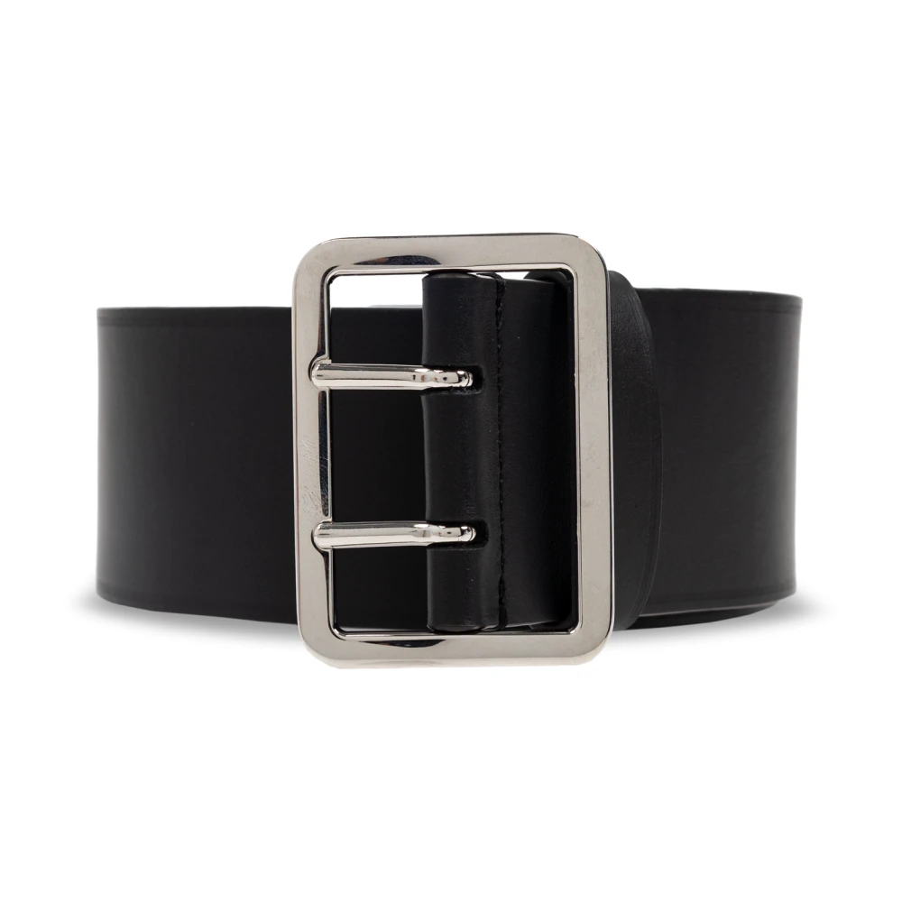 Dsquared2 Leren riem Black Dames