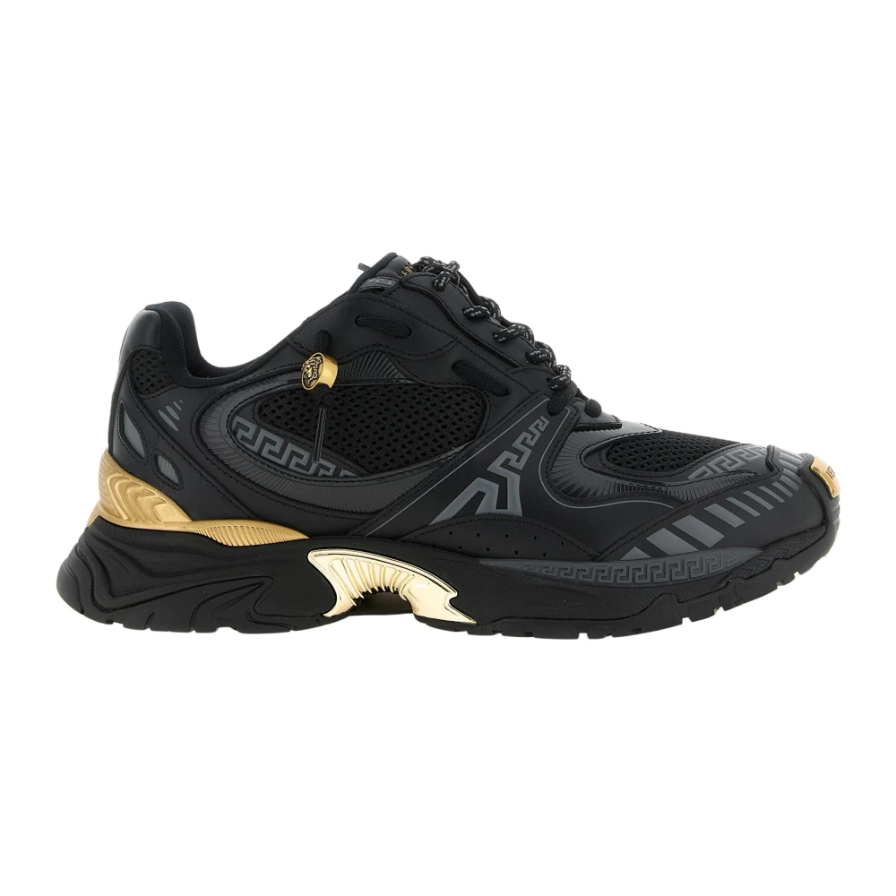 Versace Trainers - Male - Sneakers - Black - 9 Uk - Shoes