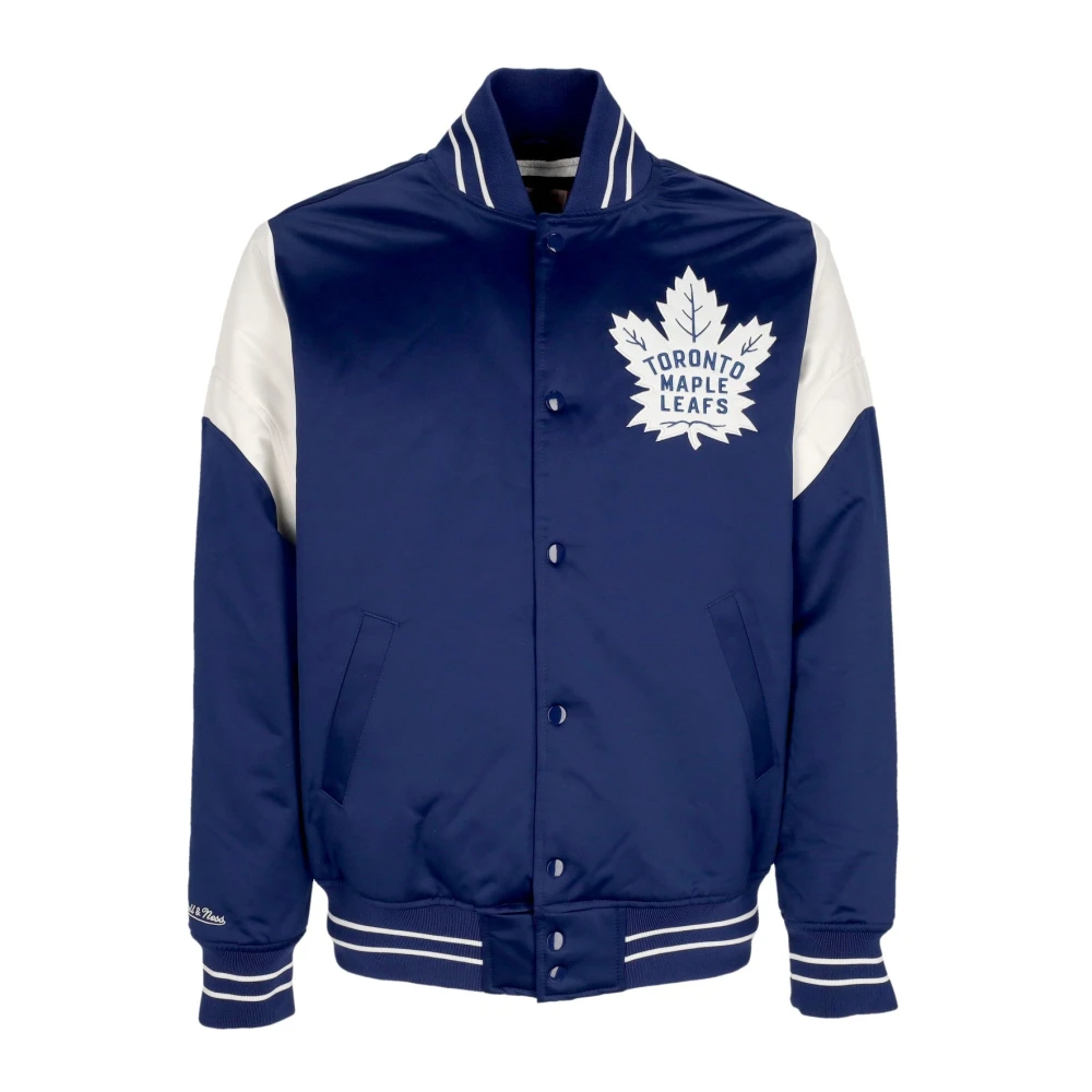 Mitchell & Ness NHL Heavyweight Bomberjack Toronto Maple Leafs Blue Heren