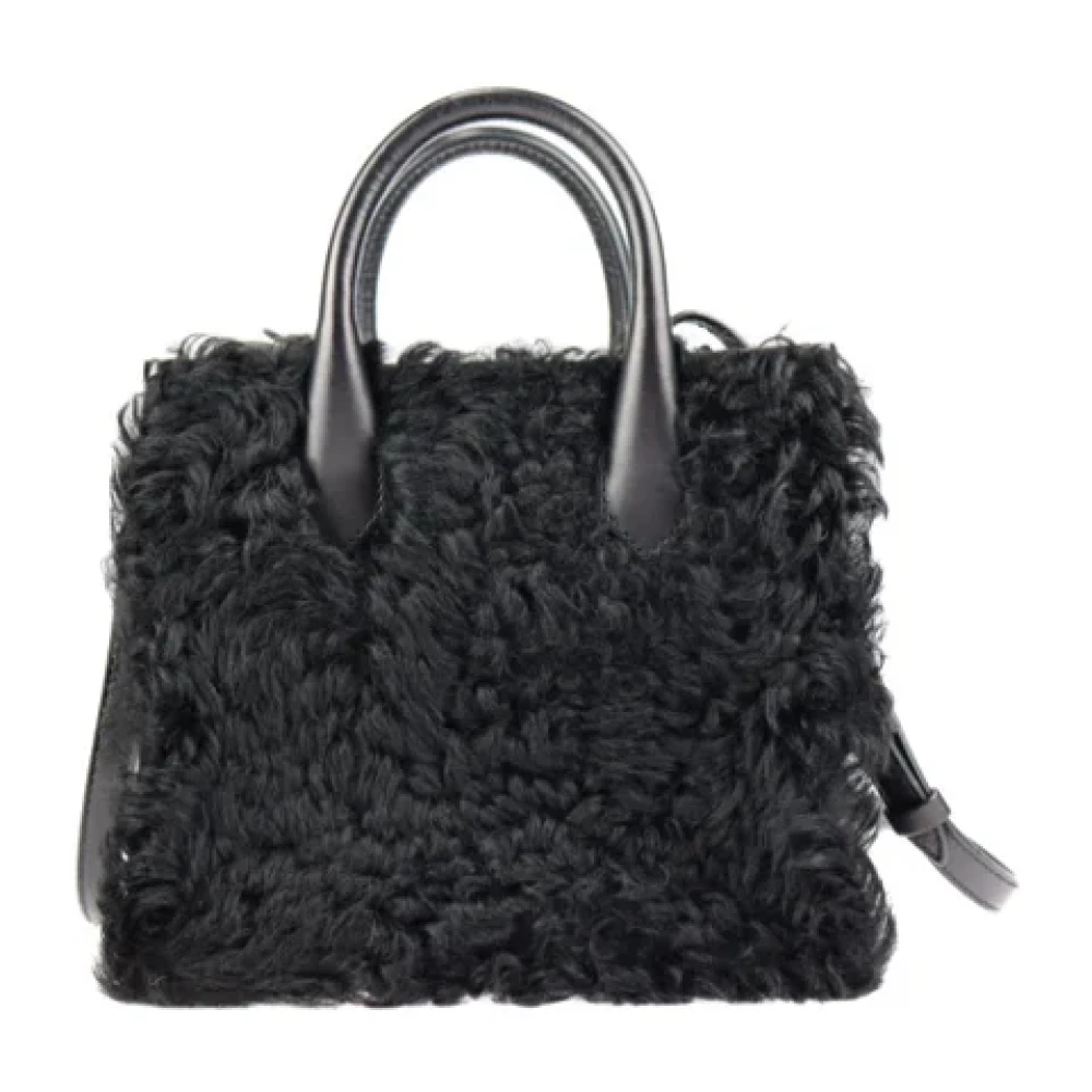 Balenciaga Vintage Pre-owned Fabric balenciaga-bags Black Dames