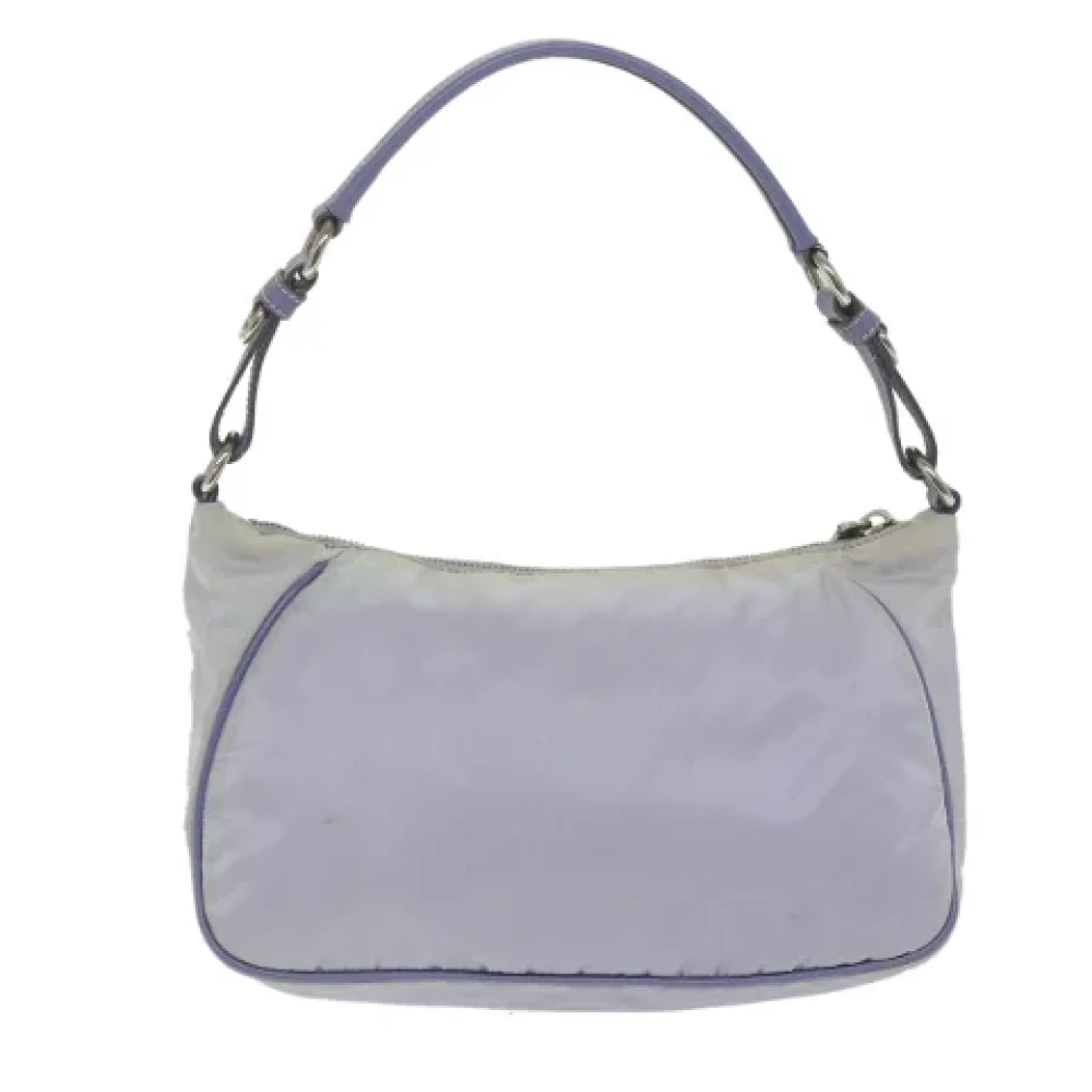 Prada Vintage Pre-owned Nylon pouches Purple Dames