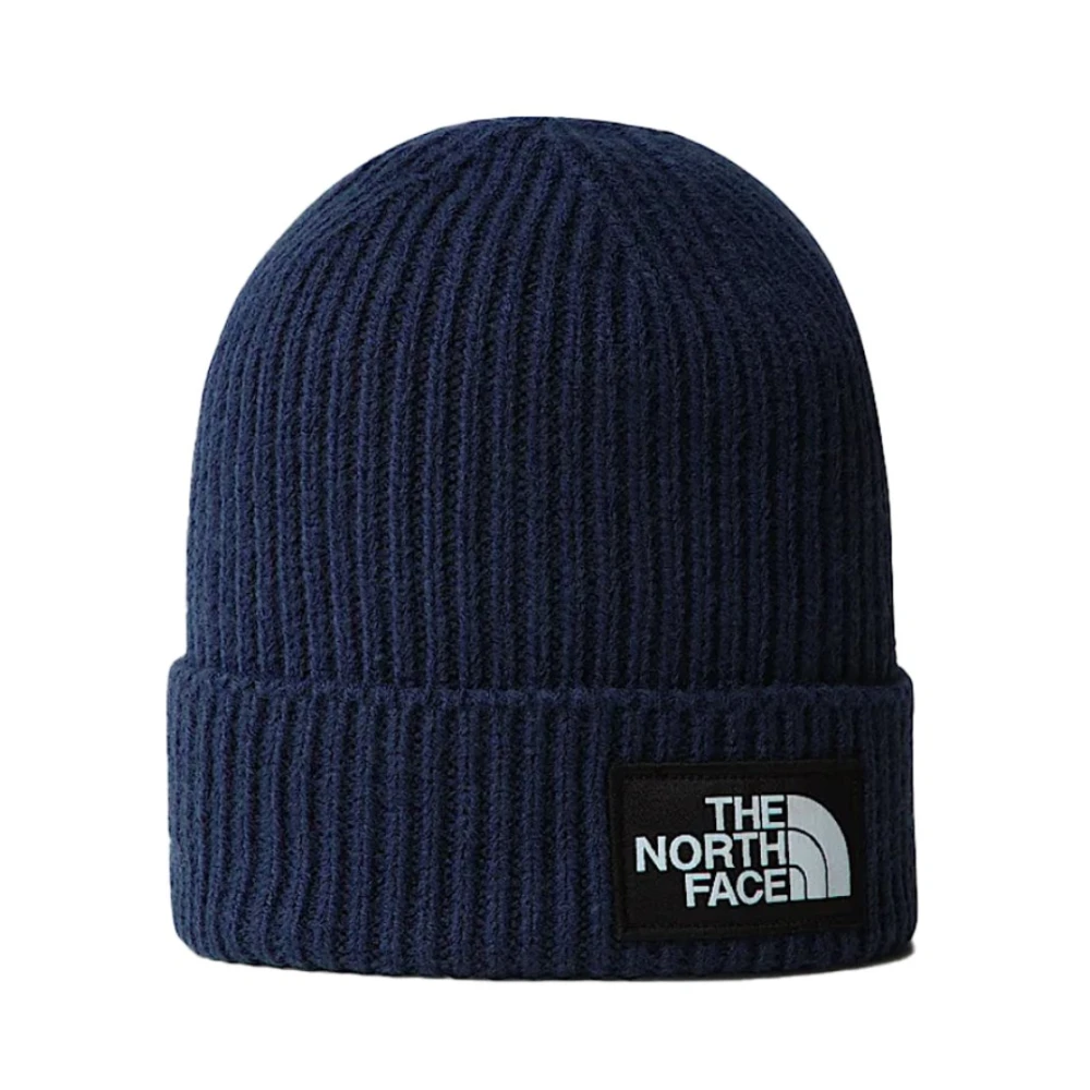 The North Face Omkeerbare muts met vierkant logo Blue Unisex