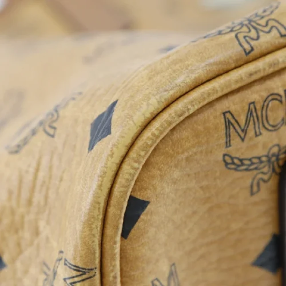 MCM Pre-owned Fabric totes Brown Dames