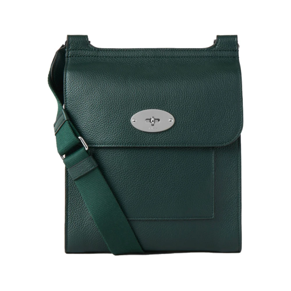 Mulberry Klassieke Groene Leren Schoudertas Green Dames