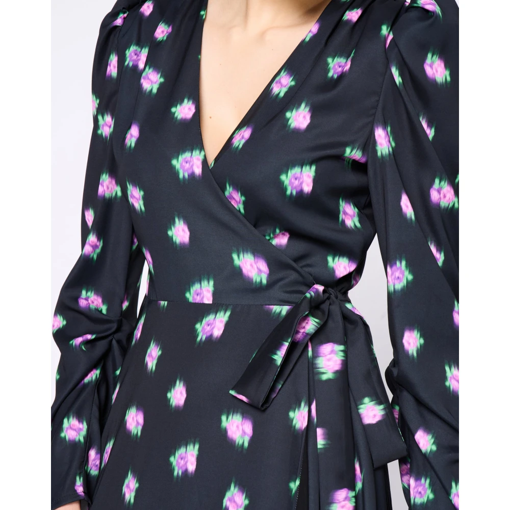 Silvian Heach Fantasy chemisier jurk met V-hals Black Dames