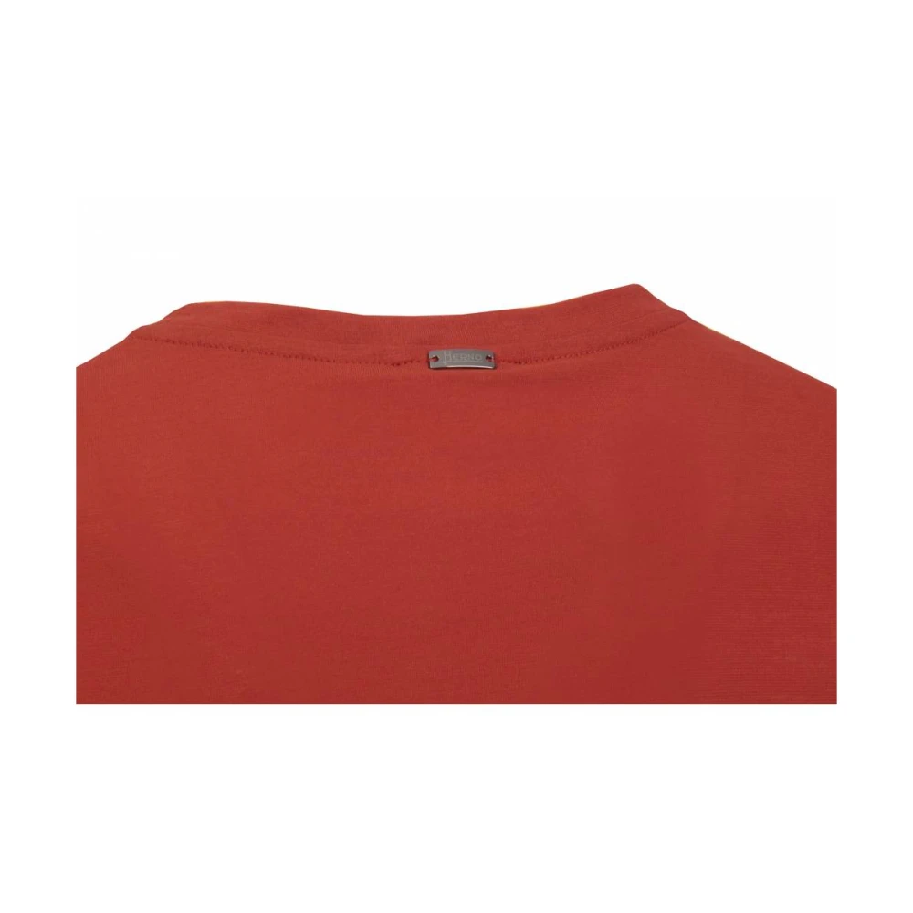 Herno T-Shirts Orange Heren