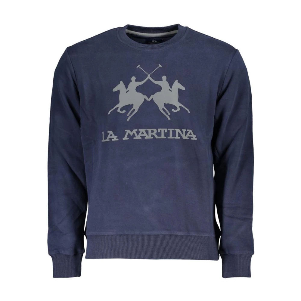 LA MARTINA Sweatshirts Blue Heren