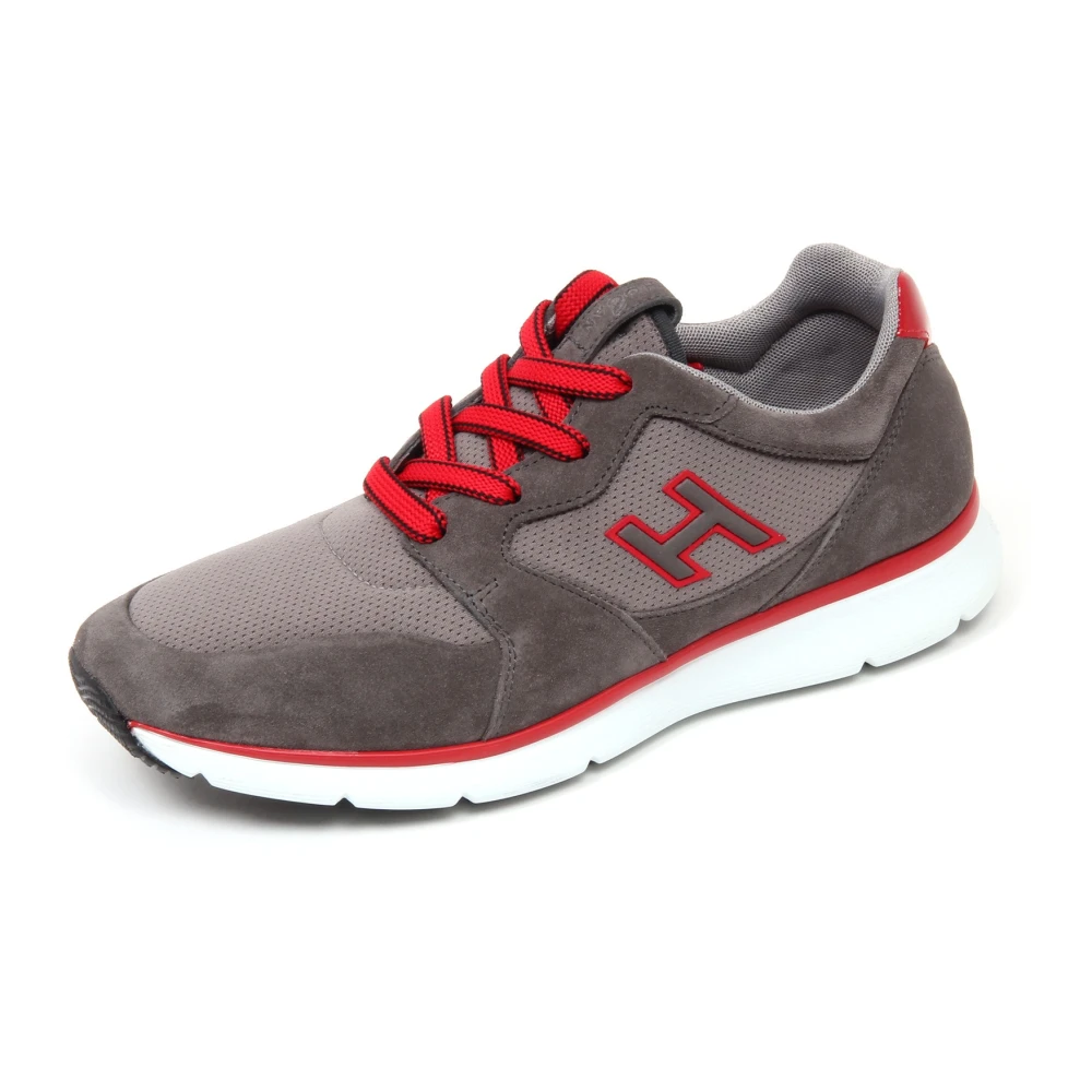 Hogan H Flock Sneaker Heren Schoenen Grijs