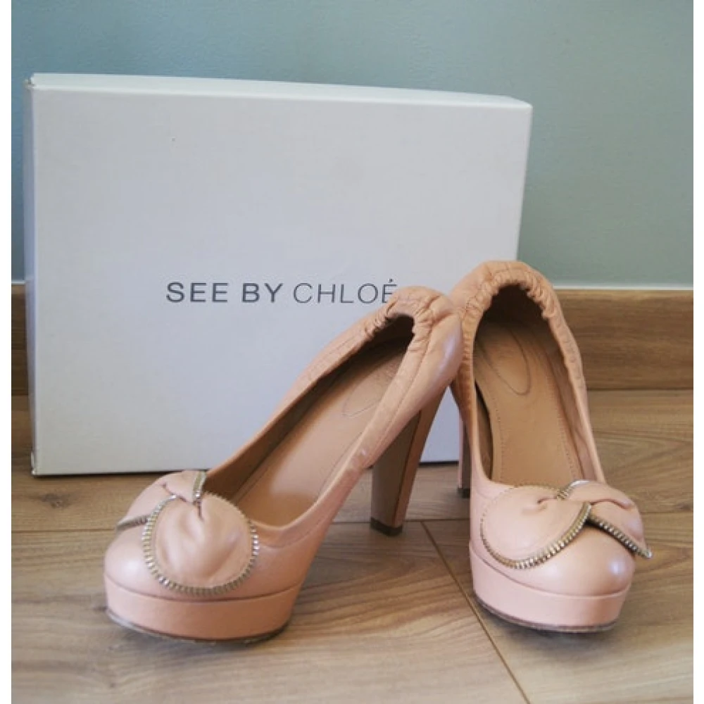 Chloé Pre-owned Pumps Beige Dames