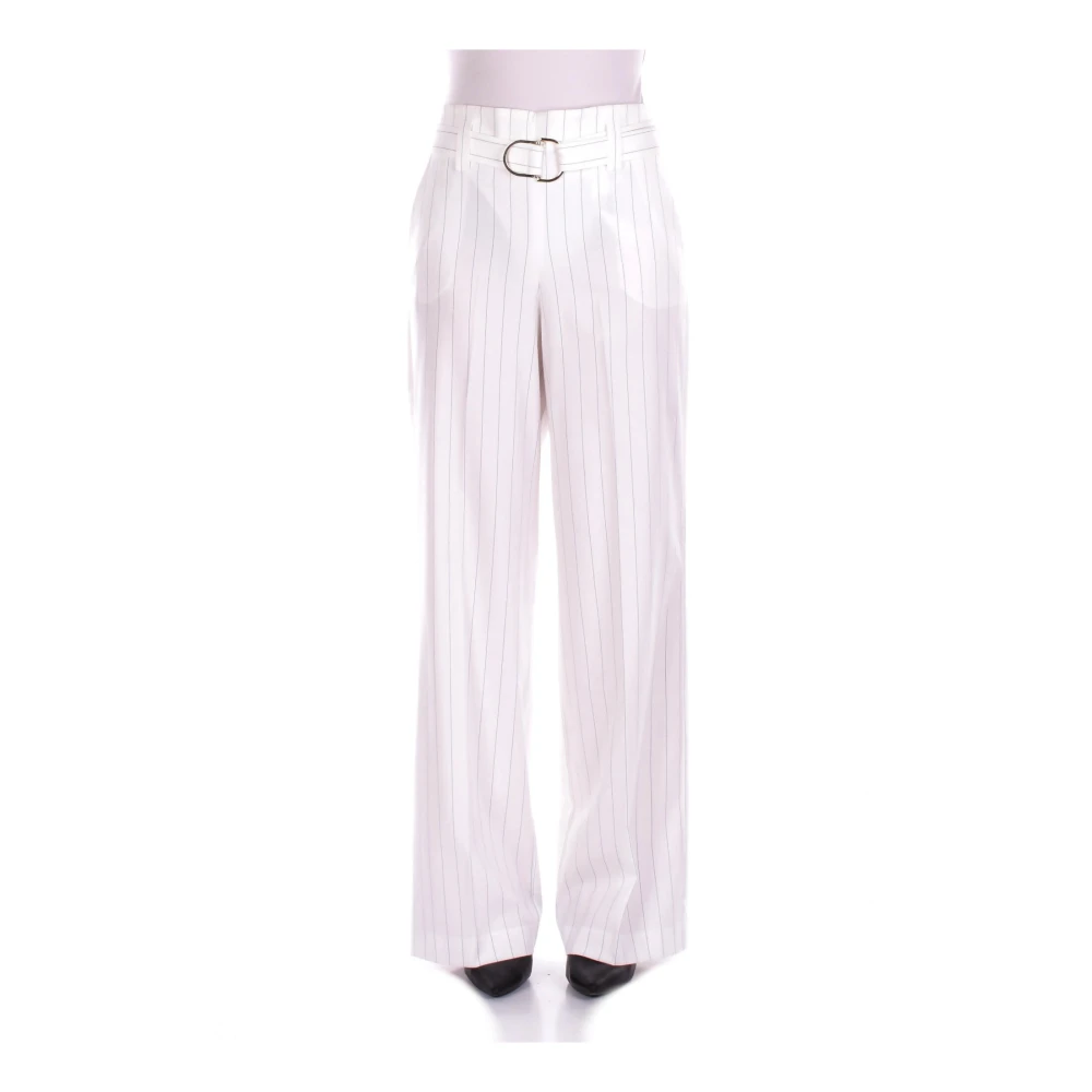 Liu Jo Donna Bianco Pantaloni, M, New,