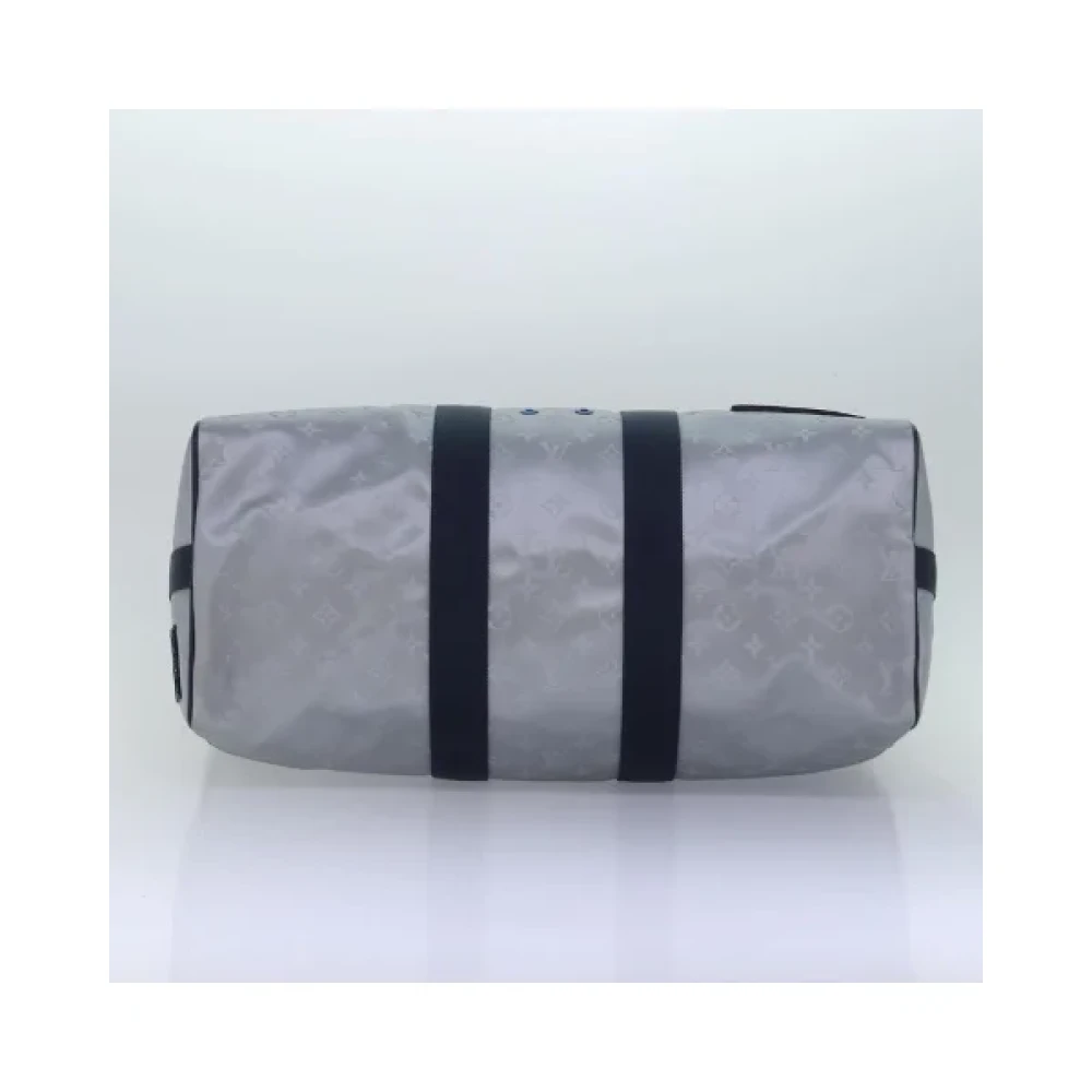 Louis Vuitton Vintage Pre-owned Canvas handbags Gray Dames