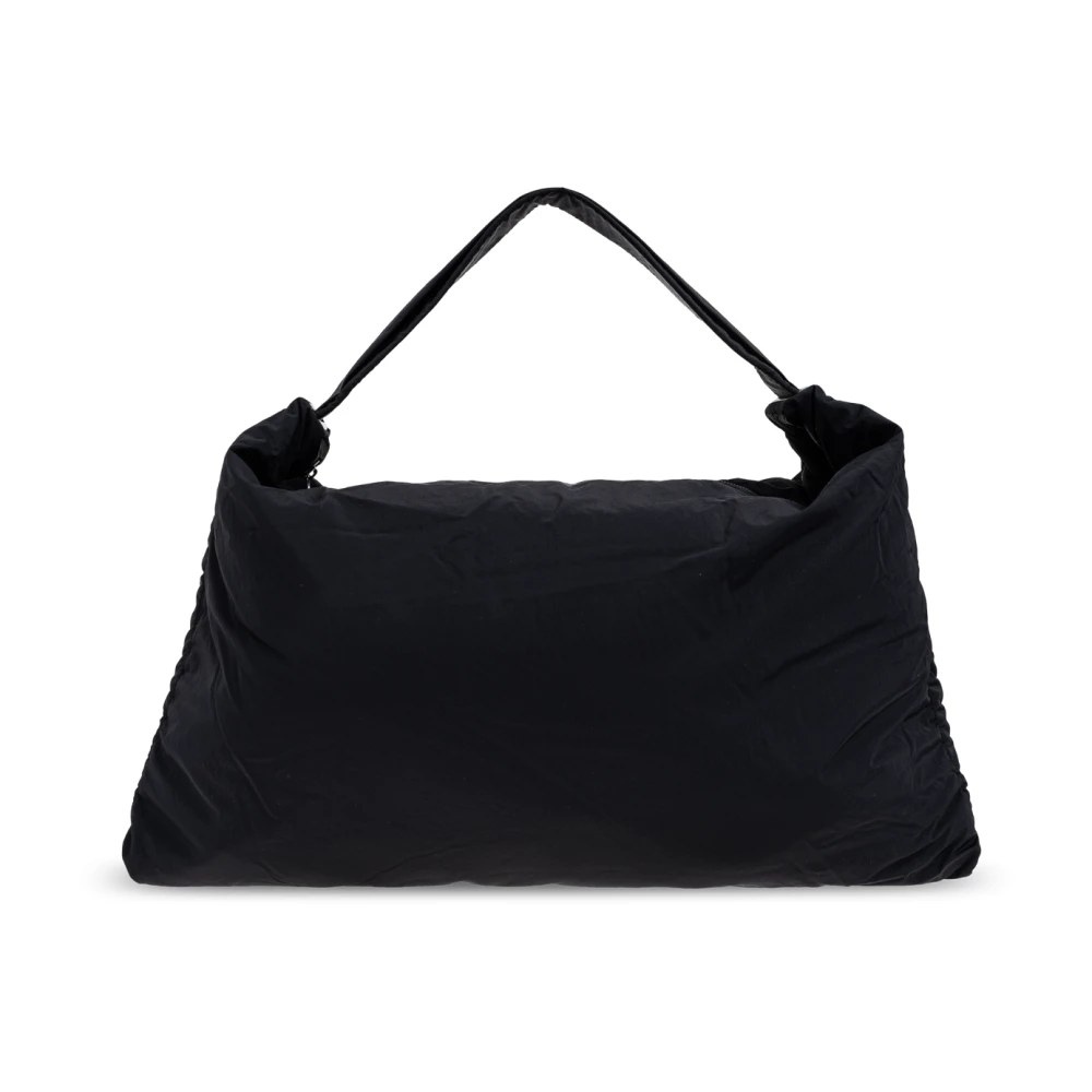 Y-3 Schoudertas met bedrukt logo Black Unisex