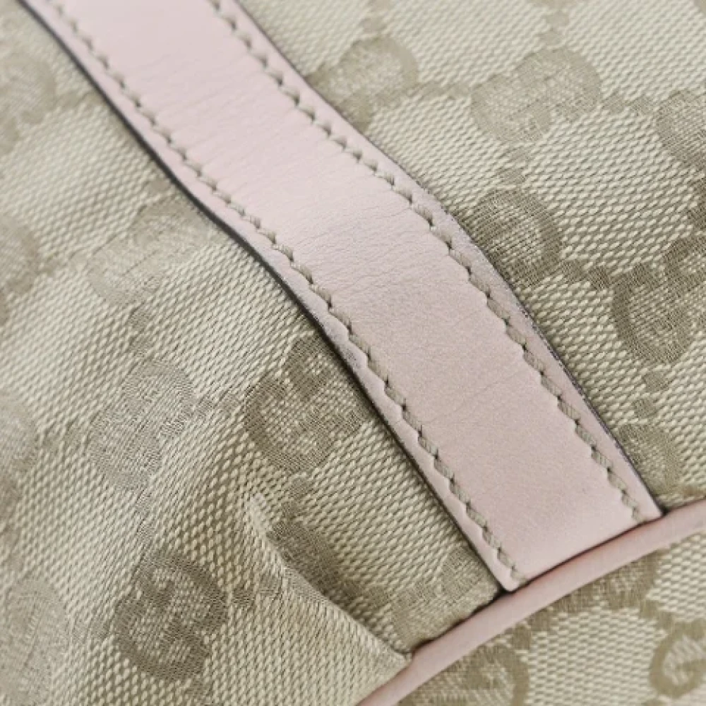 Gucci Vintage Pre-owned Canvas handbags Beige Dames