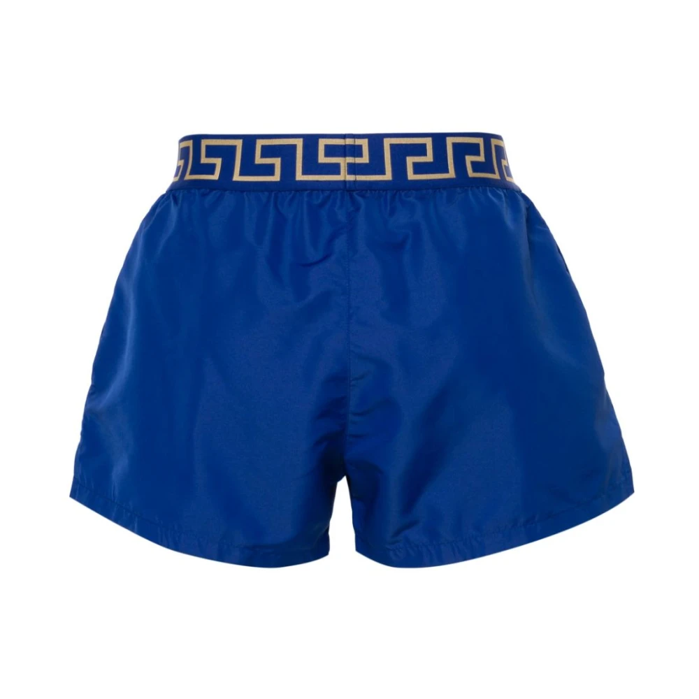 Versace Blauwe zee kleding met Medusa-motief Blue Heren