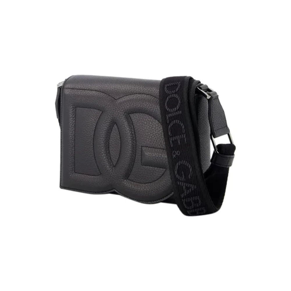 Dolce & Gabbana Leather shoulder-bags Black Heren
