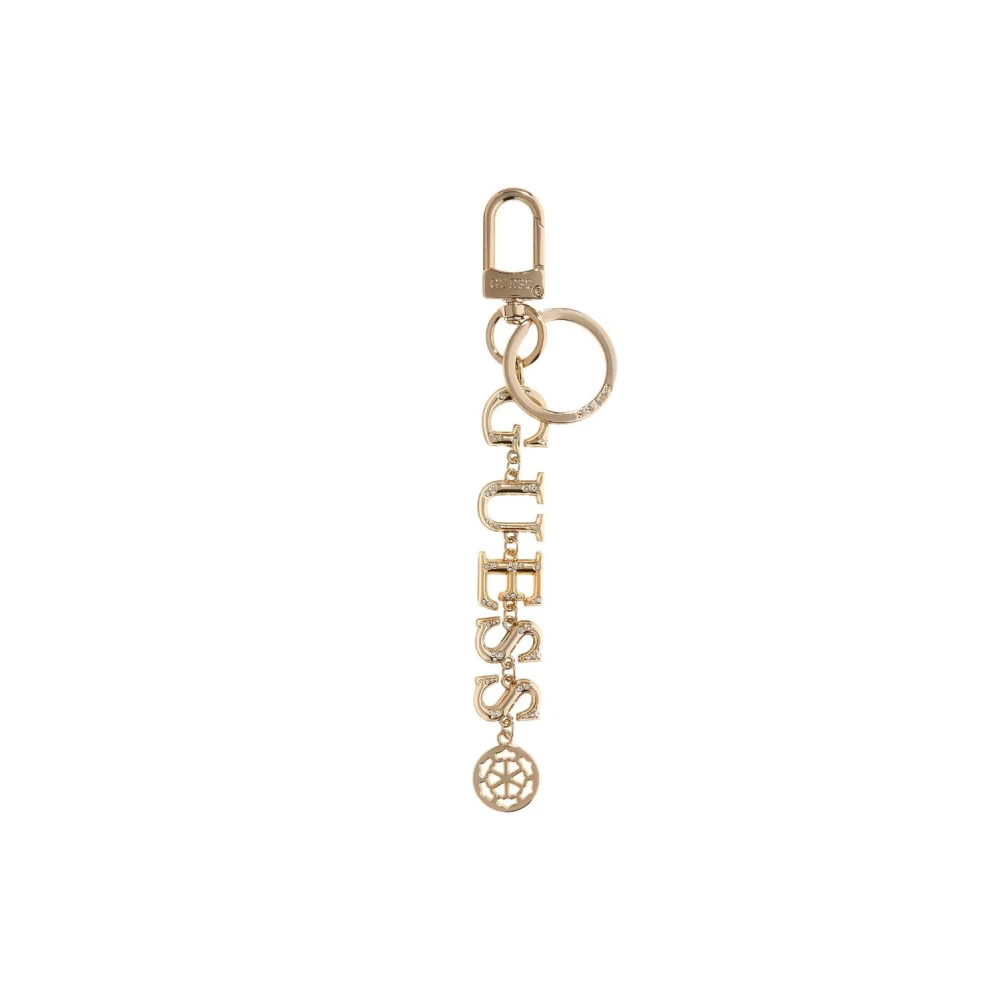 Guess Donna Giallo - Portachiavi Con Logo - Accessories - One Size