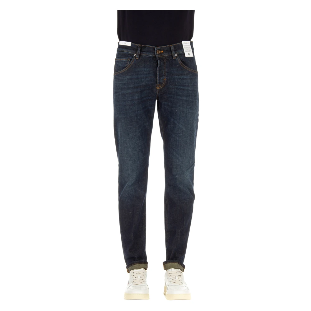 Pt Torino Men's Blue Slim Fit Jeans, W33, Authentic Fit Denim Jeans