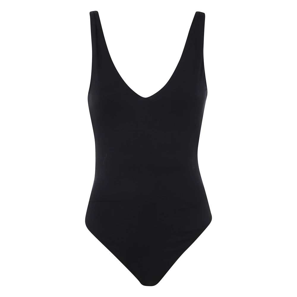 Entire Studios V-hals Bodysuit Black Dames