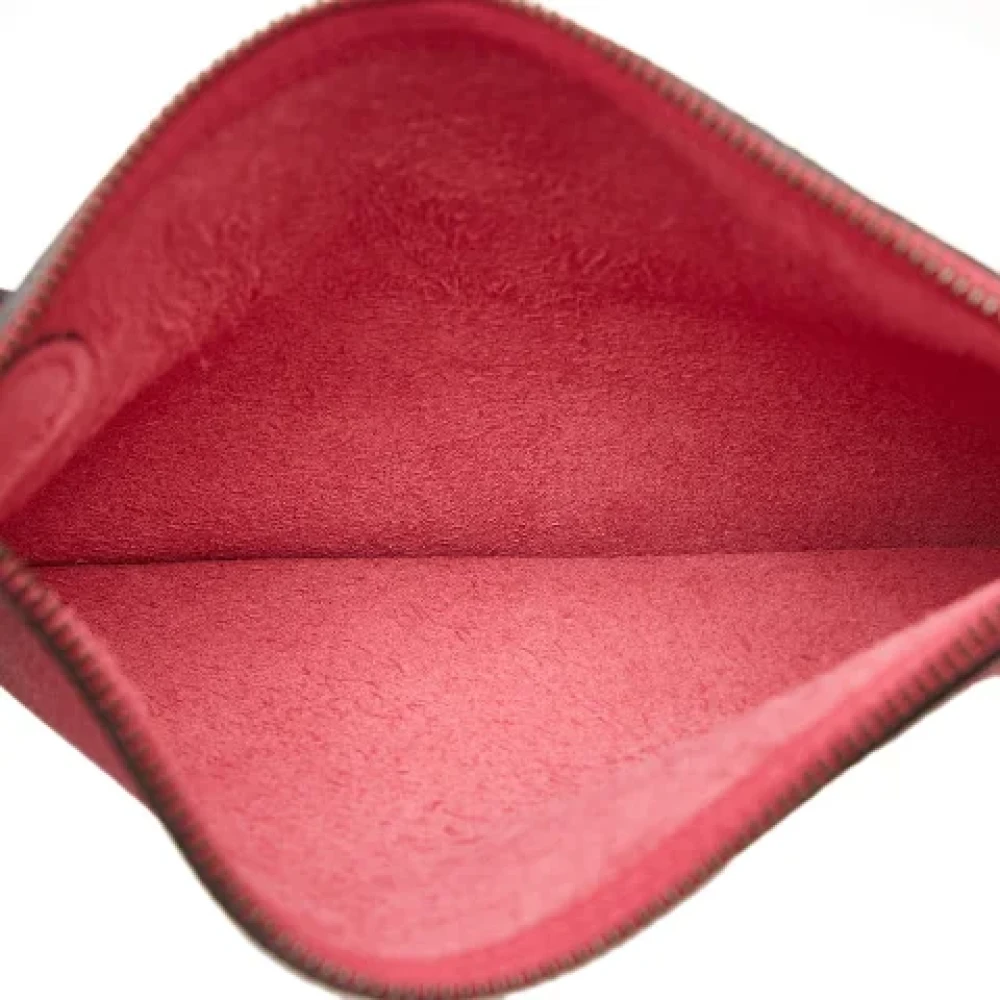 Gucci Vintage Pre-owned Leather backpacks Pink Dames