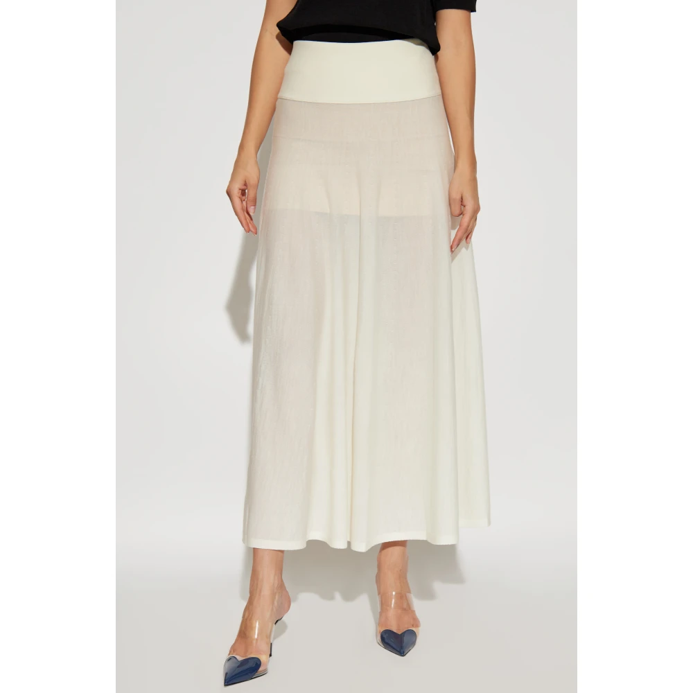 Alaïa Wollen rok Beige Dames