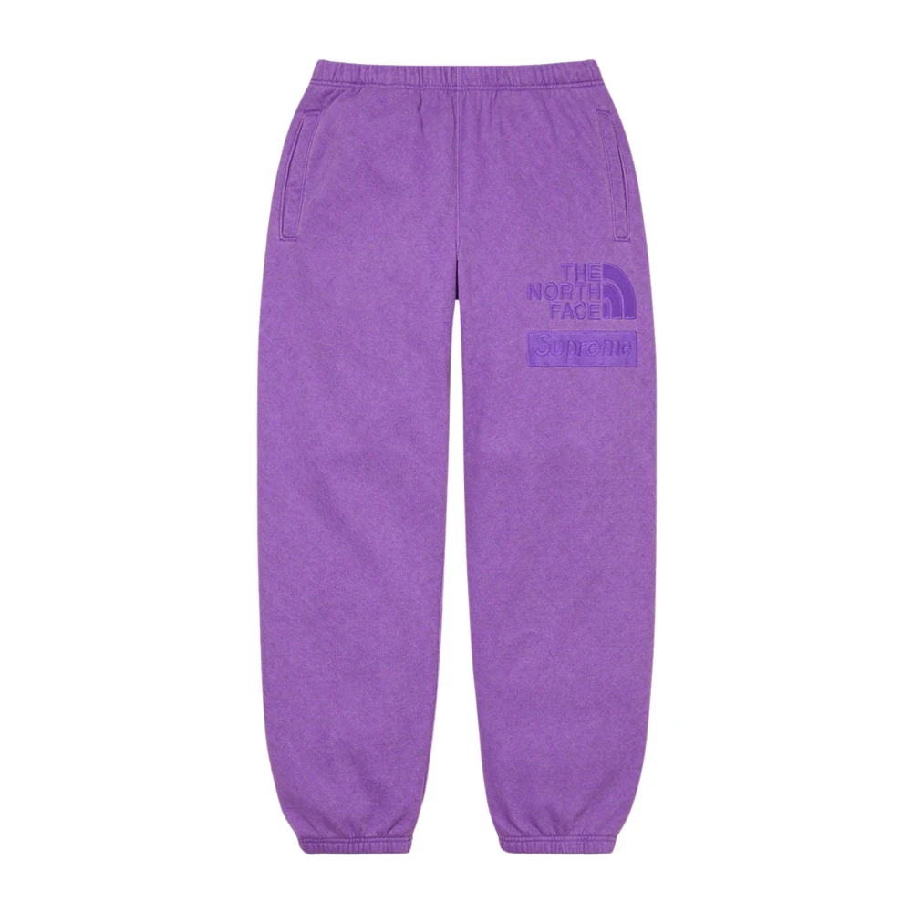 Supreme Limited Edition Pigment Printed Sweatpant Paars Purple Dames